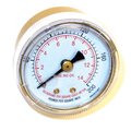 Powerweld Replacement Gauge, 1-1/2" x 200 PSI, 1/8" NPT Inlet; Backmount C200BM